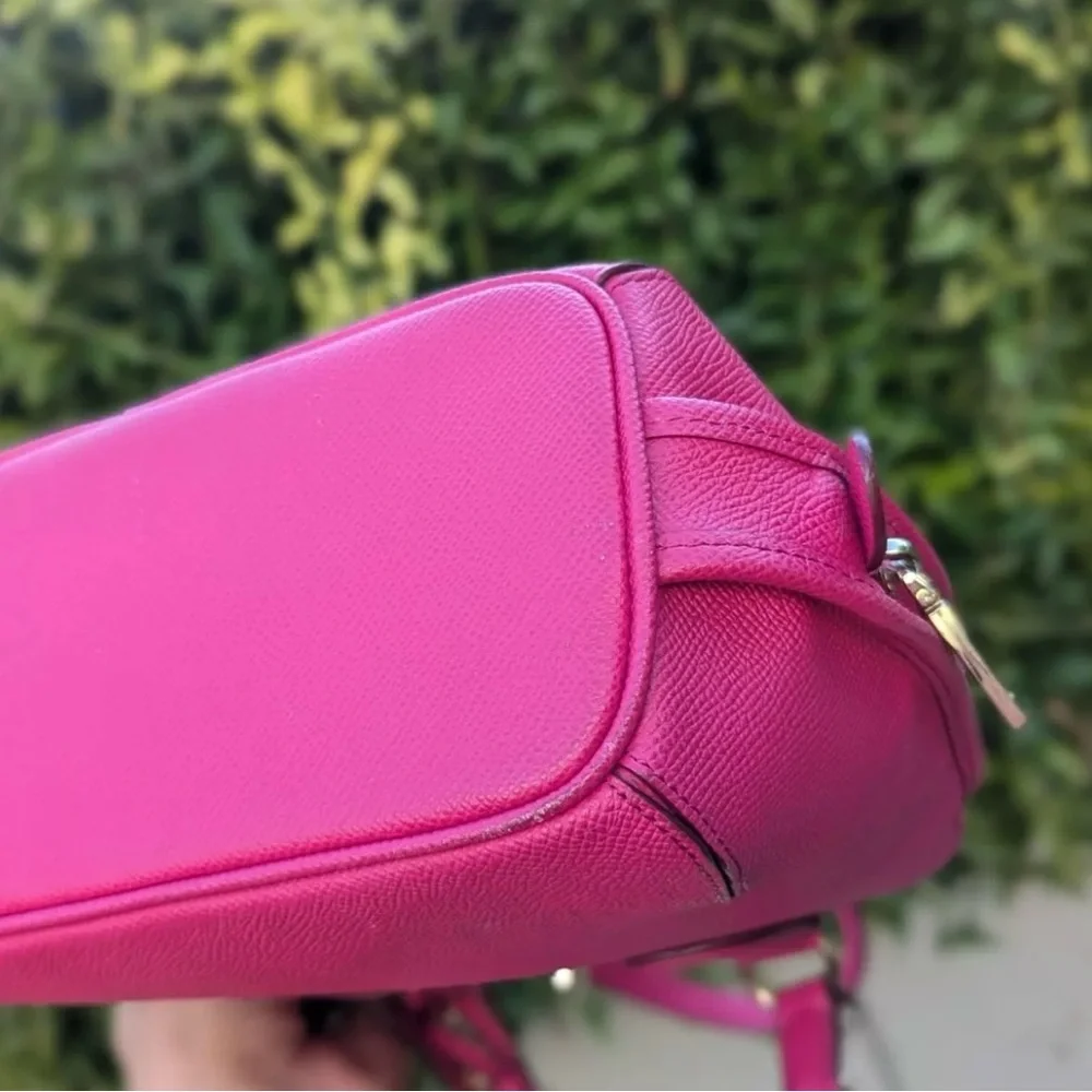 COACH PRINCE STREET MINI Pink Ruby SATCHEL crossbody SHOULDER BAG 34940 Leather - Picture 5 of 14